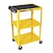 Luxor Steel, 300 lbs / 100lbs per shelf Load Capacity, 24-42 in L, 24 in W, 24 - 42 in H UCMT1-YW - alternate 1